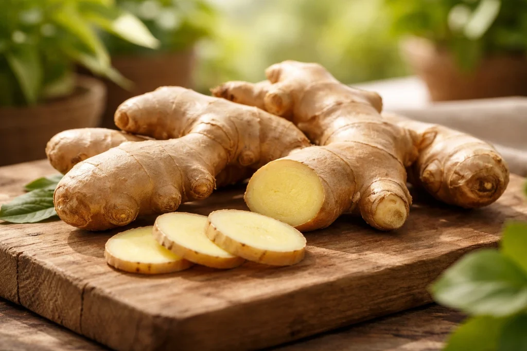 Organic Fresh Ginger (Adrak)